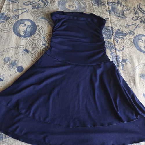 Shein blue strapless dress like new