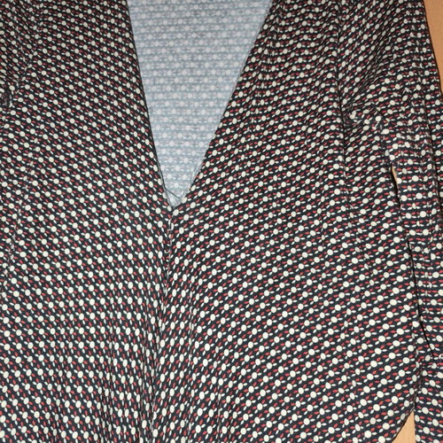 H&M long dress like new, colorful with belt