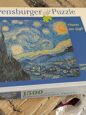 Ravensburger пъзел 1500 части Van Gogh Звездна нощ