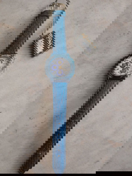Ρολόι Rodania chronograph blue