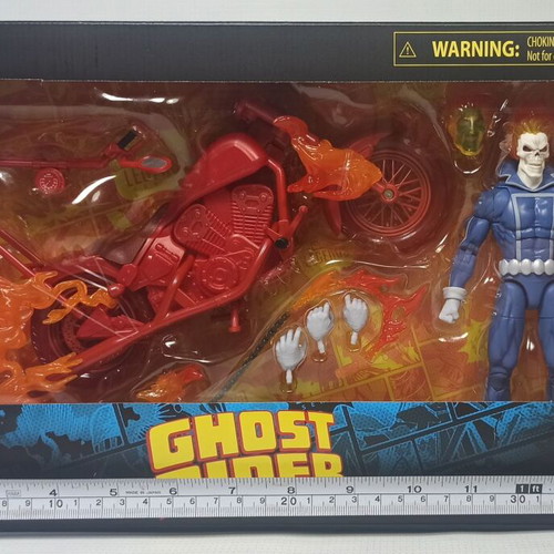 Hasbro Marvel Legends Ghost Rider Johnny Blaze & Motorcycle Set new