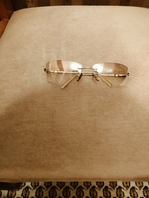 Γυαλιά ηλίου Salvatore Ferragamo αυθεντικά, σαν καινούργιο, clear silver rimless