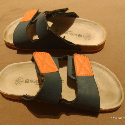 Natura Walk children's slippers for boys and girls size 32 like new