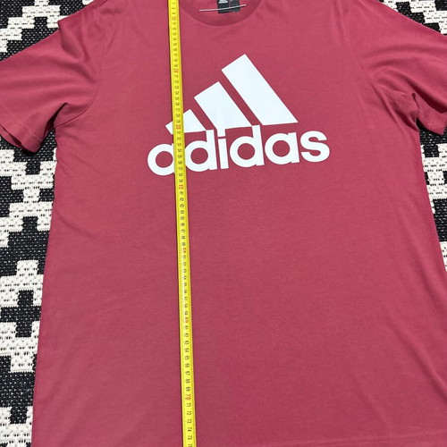 Adidas short-sleeve burgundy shirt like new, size L