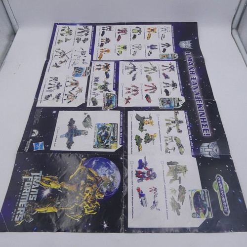 Transformers Dark of the Moon Issue 2 Comic with Poster used 2011