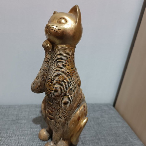 Cat decorative figurine height 24 cm new