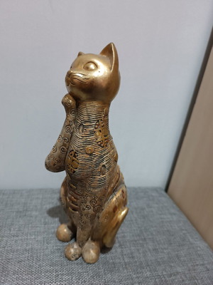 Cat decorative figurine height 24 cm new
