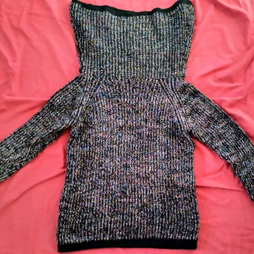 Turtleneck sweater women's used, wide shiny size M