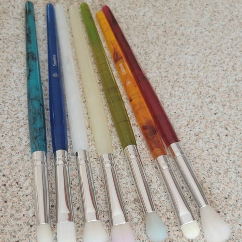 BH Cosmetics Birthstone Brush Set like new, 12 pieces