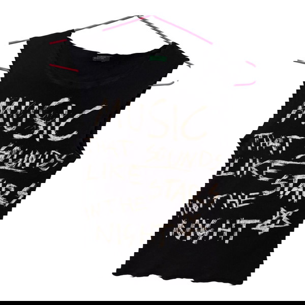 Benetton top with print S