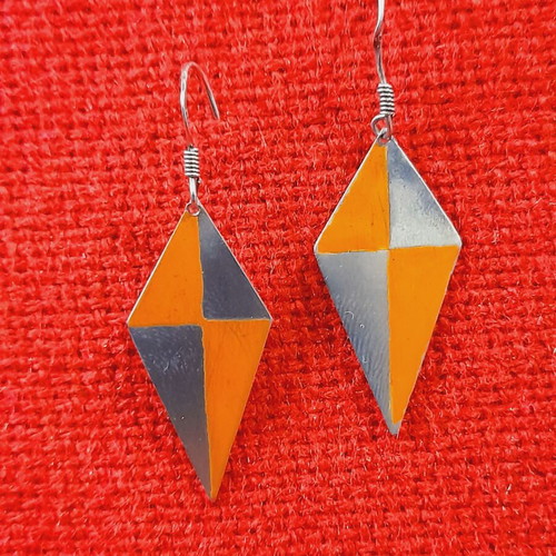 Silver earrings new, 925 sterling silver