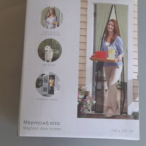 Vicko magnetic door screen new 1.00×2.20