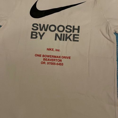 Nike t-shirt like new, size 158 cm, white, for 10-12 years
