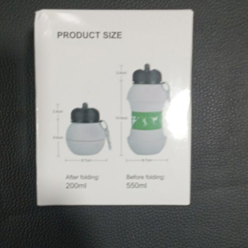 Silicone Foldable Water Bottle new