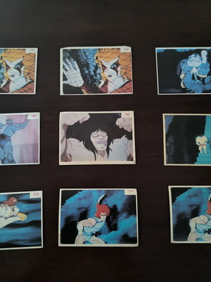 Συλλεκτικά αυτοκόλλητα ThunderCats μεταχειρισμένα, ρετρό 80s