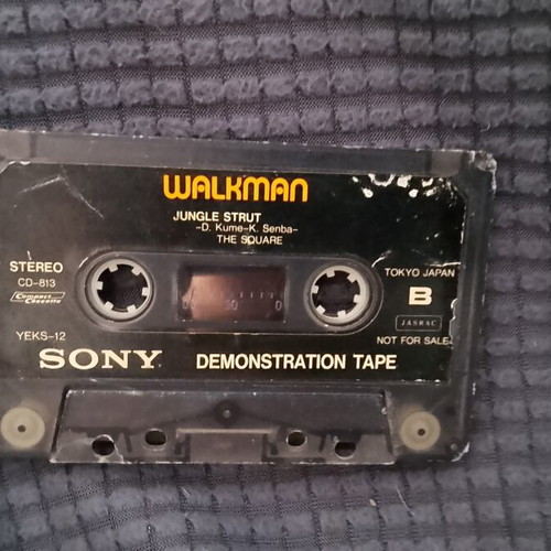 Sony Walkman demonstration tape used, 1980, made in Japan