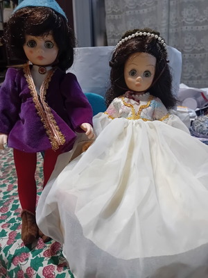 Madame Alexander Romeo & Juliet dolls used