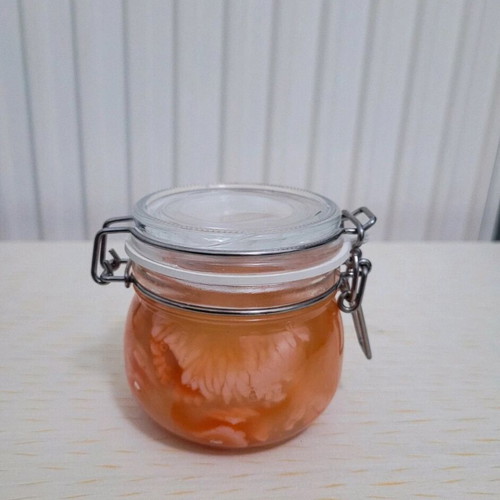 Marmalade candle like new, 150gr soy and gel with orange scent