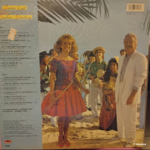 James Last Flute Fiesta vinyl album used, pop