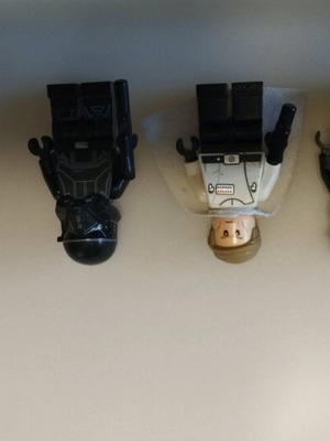 Lego Star Wars minifigs used, Commander Krenic, 2 Death Troopers, K2SO