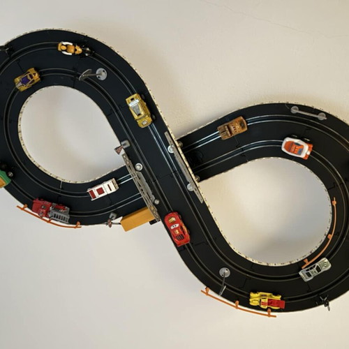 Ceiling light highway design like new with led, dimensions 97×47