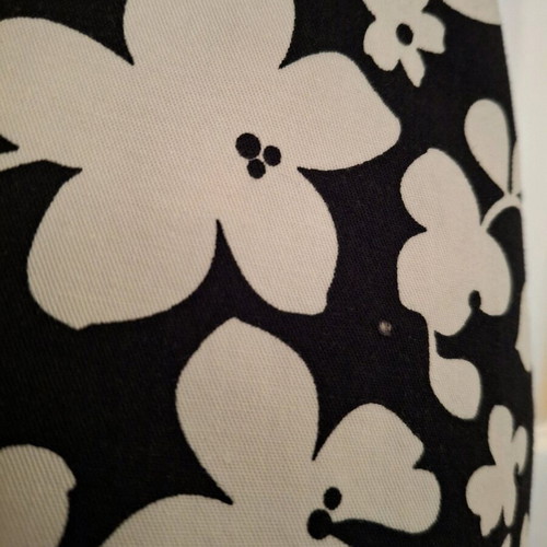 Miss Simbolo floral dress black and white used