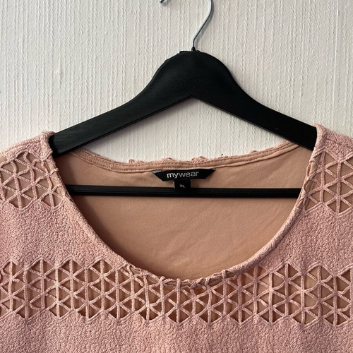 Blouse My Wear pink like new, size L