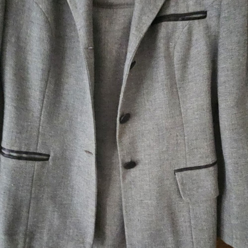 Abercrombie & Fitch women's suit like new, gray, size L