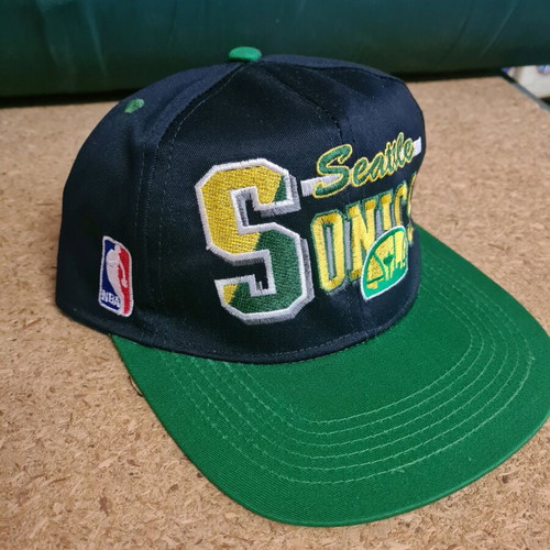 NBA Seattle Sonics cap new jockey with adjustable snapback