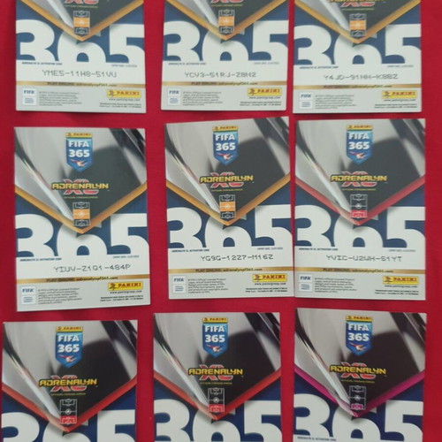 Fifa 365 Adrenalyne XL football cards new