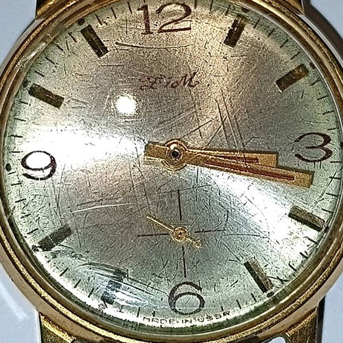 Russian wind-up watch used