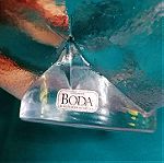  Κηροπήγια  δύο τμ. Kosta Boda "Tulip" Art Glass Rolf Sinnemark