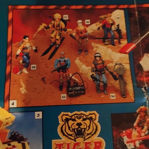 G.I. Joe (A Real American Hero) Hasbro poster catalog 1988-1991