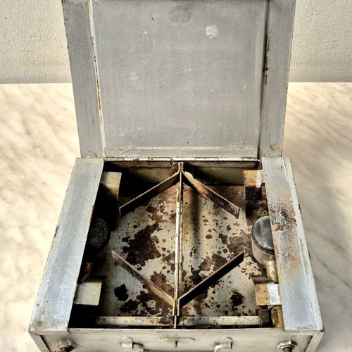 Vintage portable gas stove used, kaminetto