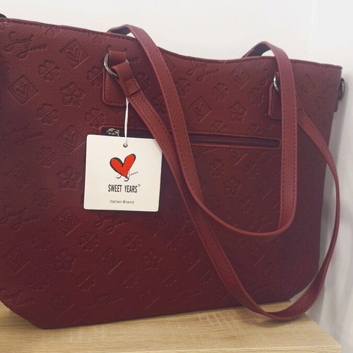 Sweet Years Shoulder Bag New Bordeaux