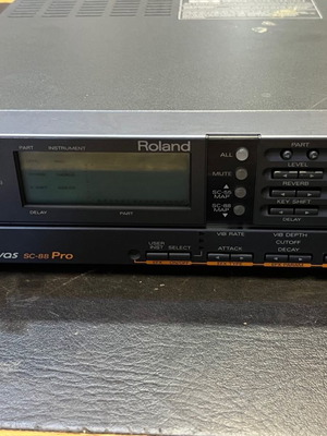 Roland Sc-88 Pro sound module used