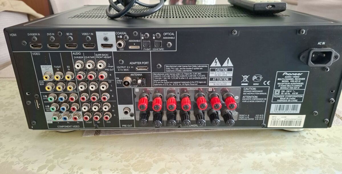 Pioneer VSX-821 A/V Receiver like new… - € 160,00 - Vendora.cy