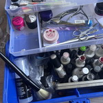 Complete Professional Nail Tech Toolbox Set, like new