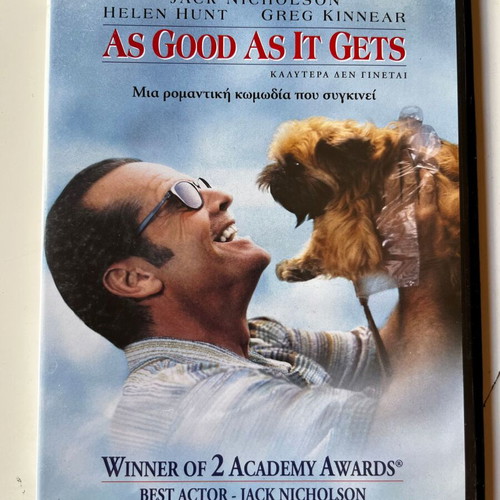 As Good as It Gets DVD used, drama comedy with subtitles