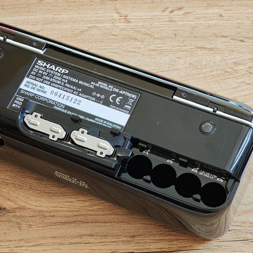 Sharp i-Elegance DK-AP7N portable Bluetooth speaker system like new