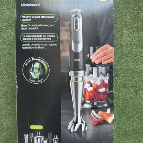 Braun MultiQuick 9 Hand Blender with Stainless Steel Shaft 1200W Black