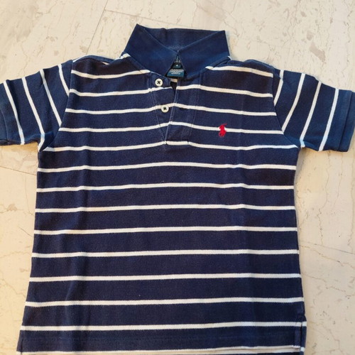 Ralph Lauren Polo T-shirt used, blue, for boys 3-4 years
