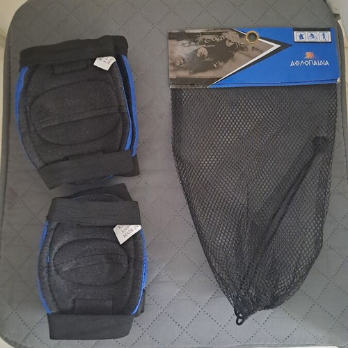 Skate knee pads used, sizes small and medium, Athlopaidia