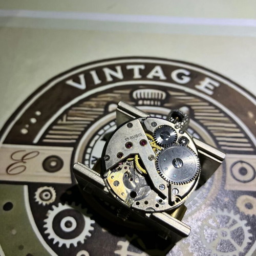 Unitas 6310N mechanism used for parts, Technos dial
