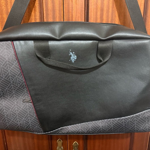 U.S. Polo Assn. Black Business Laptop Bag New with Tag