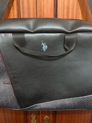 U.S. Polo Assn. Black Business Laptop Bag New with Tag