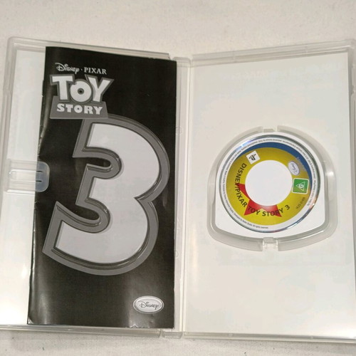 PSP game used, Toy Story 3 and Ratatouille