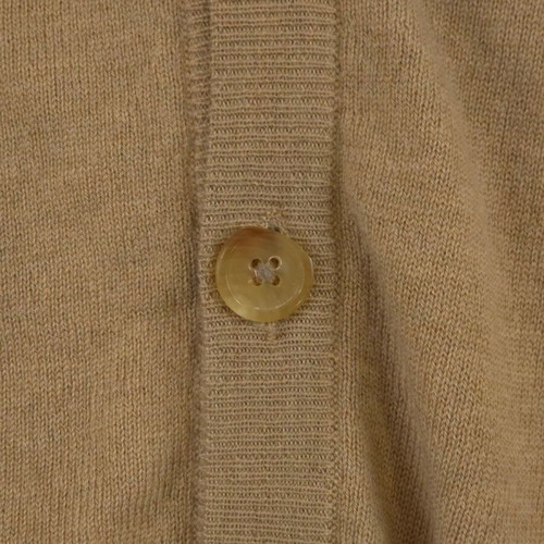 Maison Margiela luxury wool cardigan with leather patches size L used