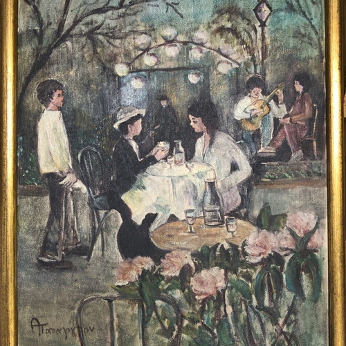 Oil painting by Archontia Papazoglou like new