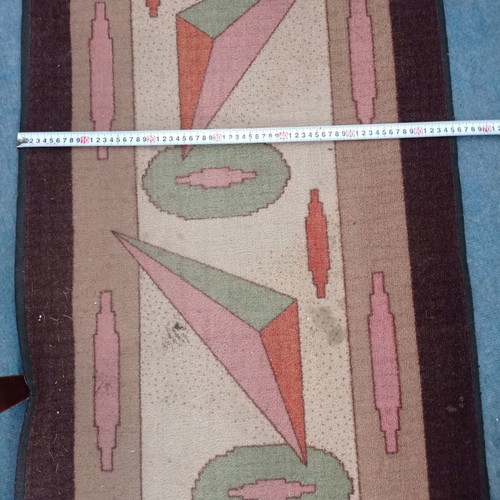 Runner carpet used 250x65 cm with stains